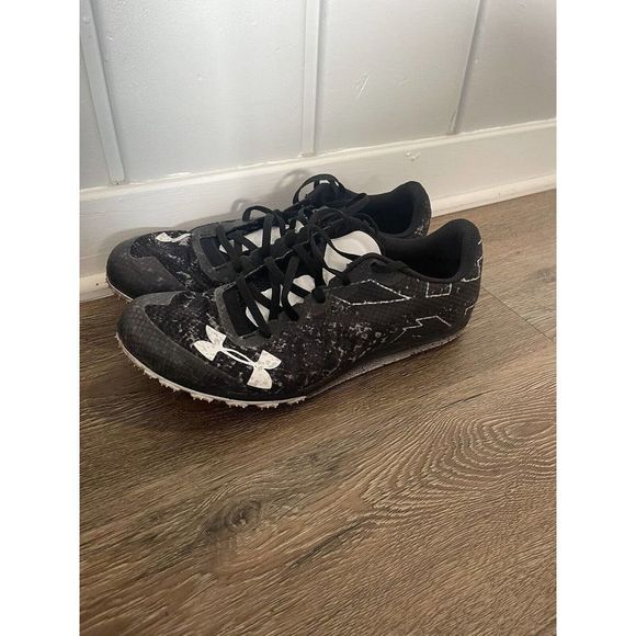 Under Armour Brigade XC Low Black Grey Men's Size 9.5 Medium 3023690-001 - Picture 1 of 7